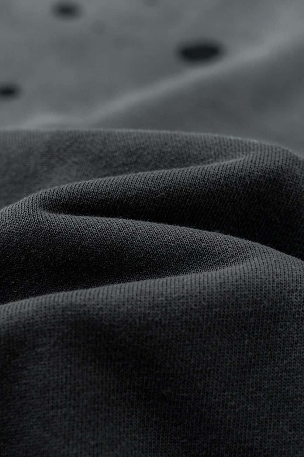 High Street Heavyweight Drop Shoulder Crewneck Sweatshirt with Fleece Lining