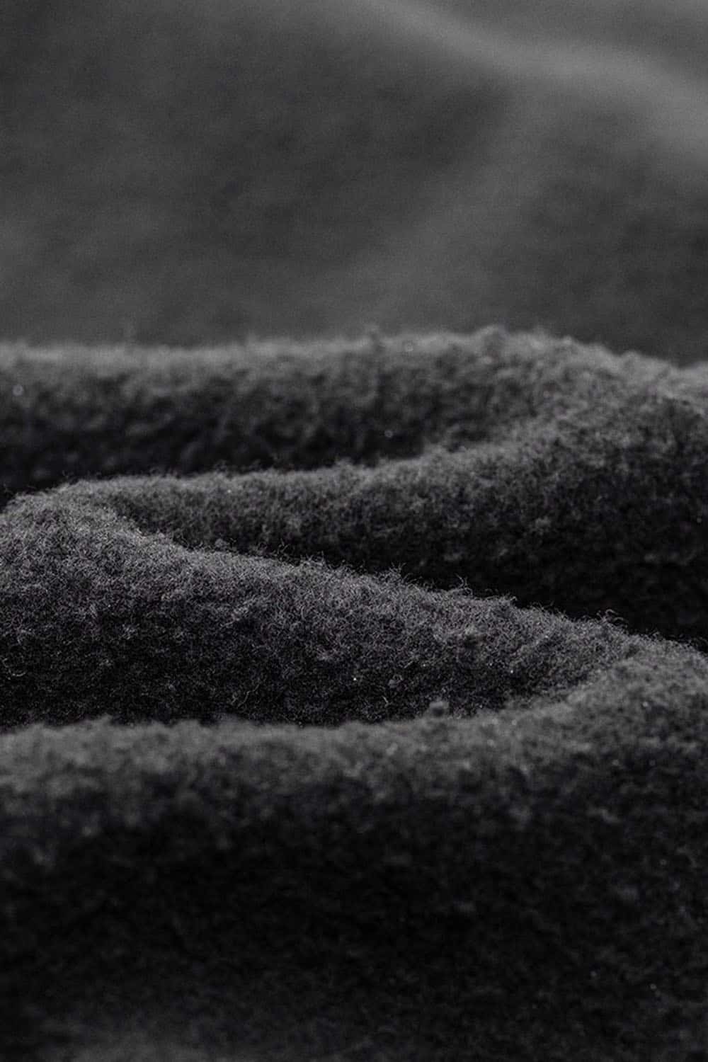 Loose Casual Straight-Leg Fleece-Lined Knit Joggers with Vintage Wash