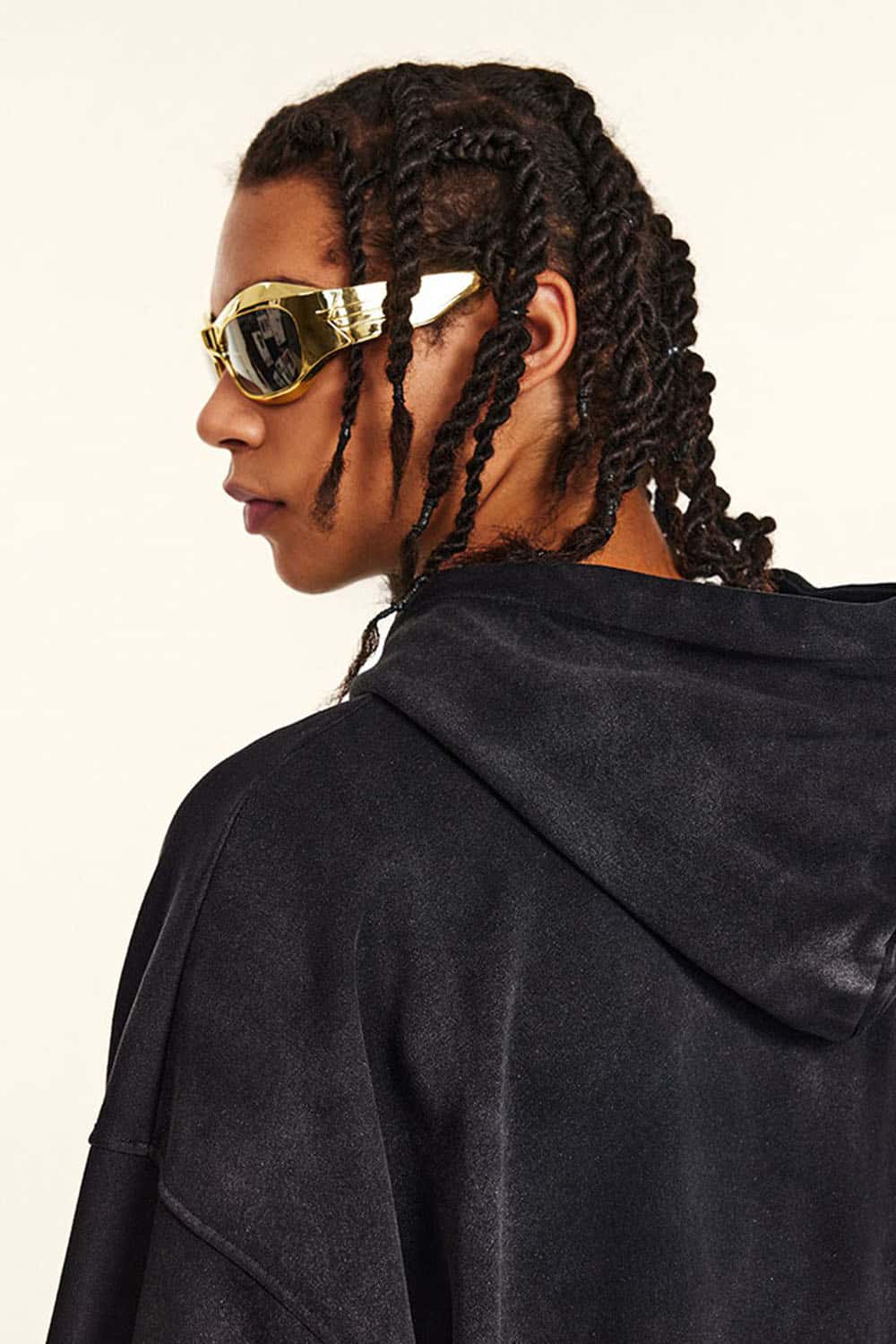 Vintage Metal Rock Distressed Washed Loose Hoodie