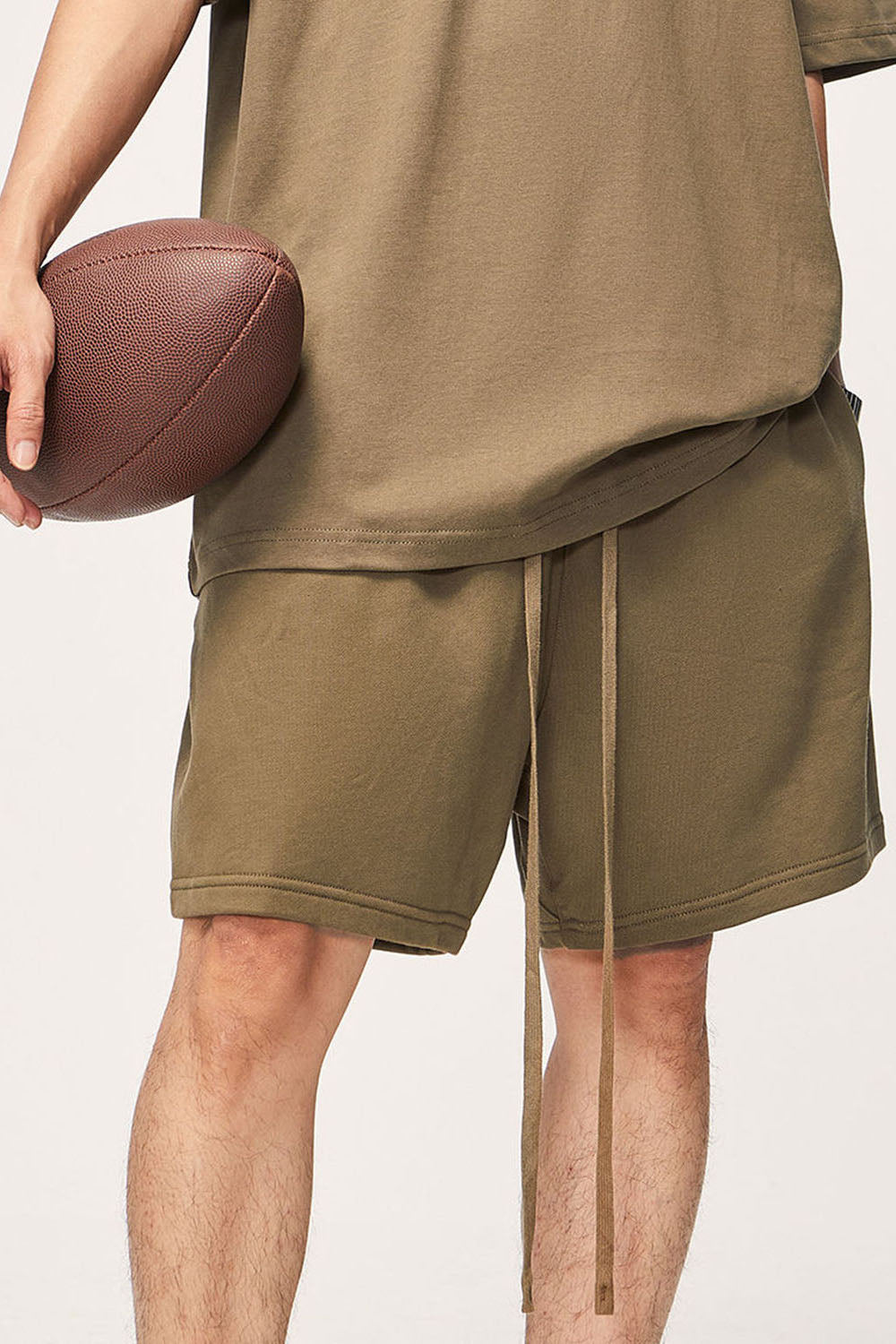 425g Heavyweight Basic Shorts with Loose Street Five-Point Cut