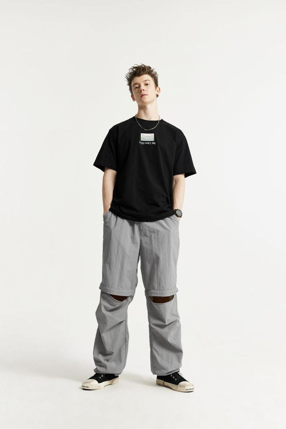 Convertible Wide-Leg Pants: Versatile, Waterproof Casual Wear