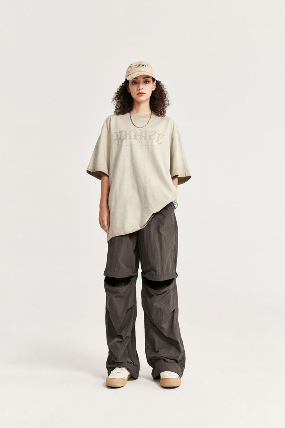 Convertible Wide-Leg Pants: Versatile, Waterproof Casual Wear