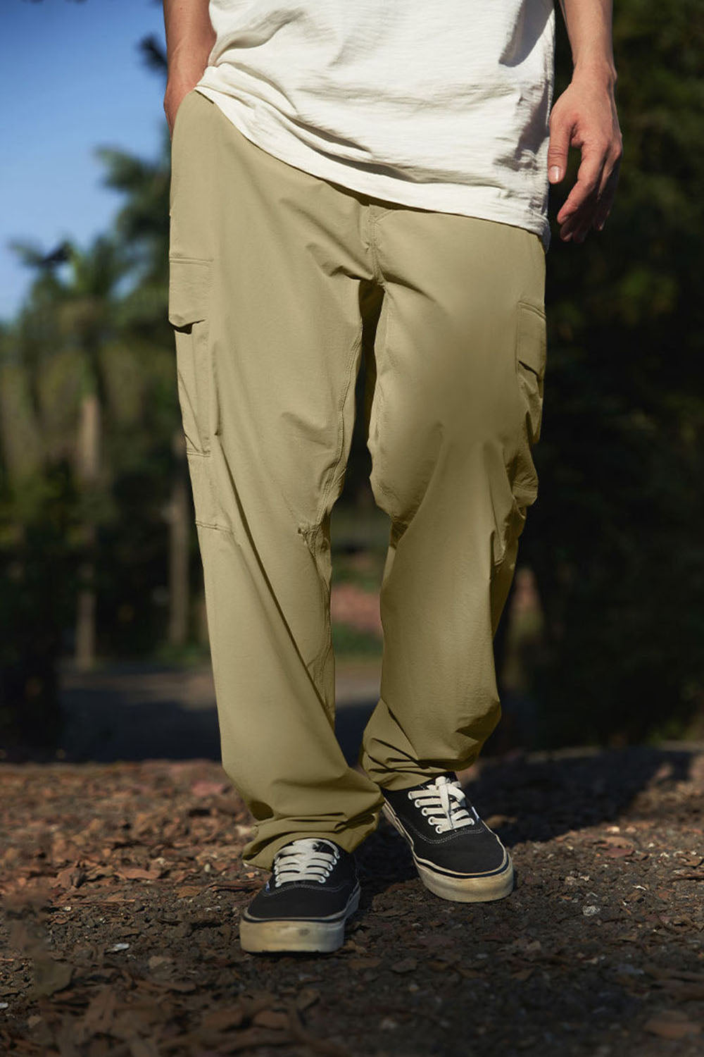 Men's Waterproof Quick-Dry Stretch Lightweight Outdoor Utility Pants