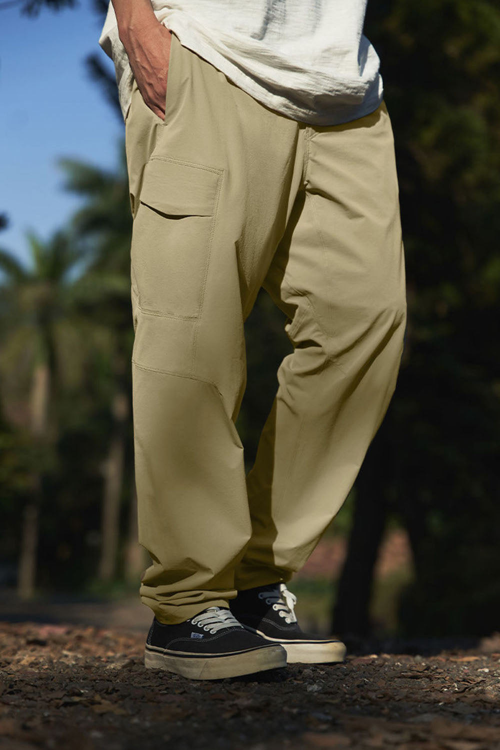 Men's Waterproof Quick-Dry Stretch Lightweight Outdoor Utility Pants