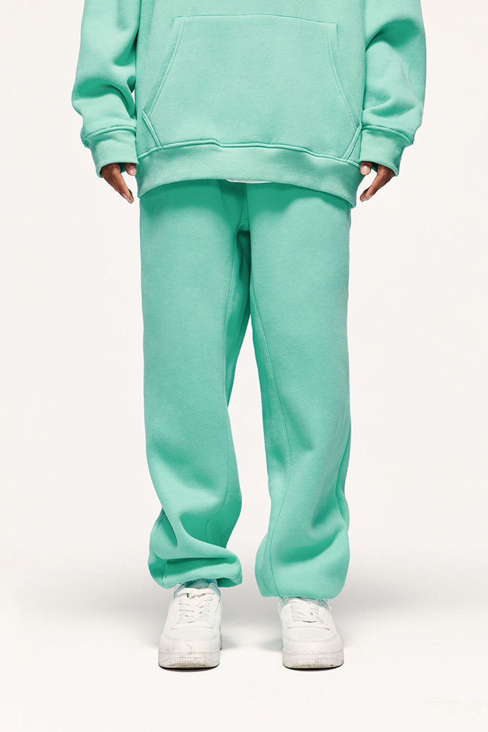 Unisex 350g Heavyweight Fleece-Lined Multi-Color Joggers Casual Pants