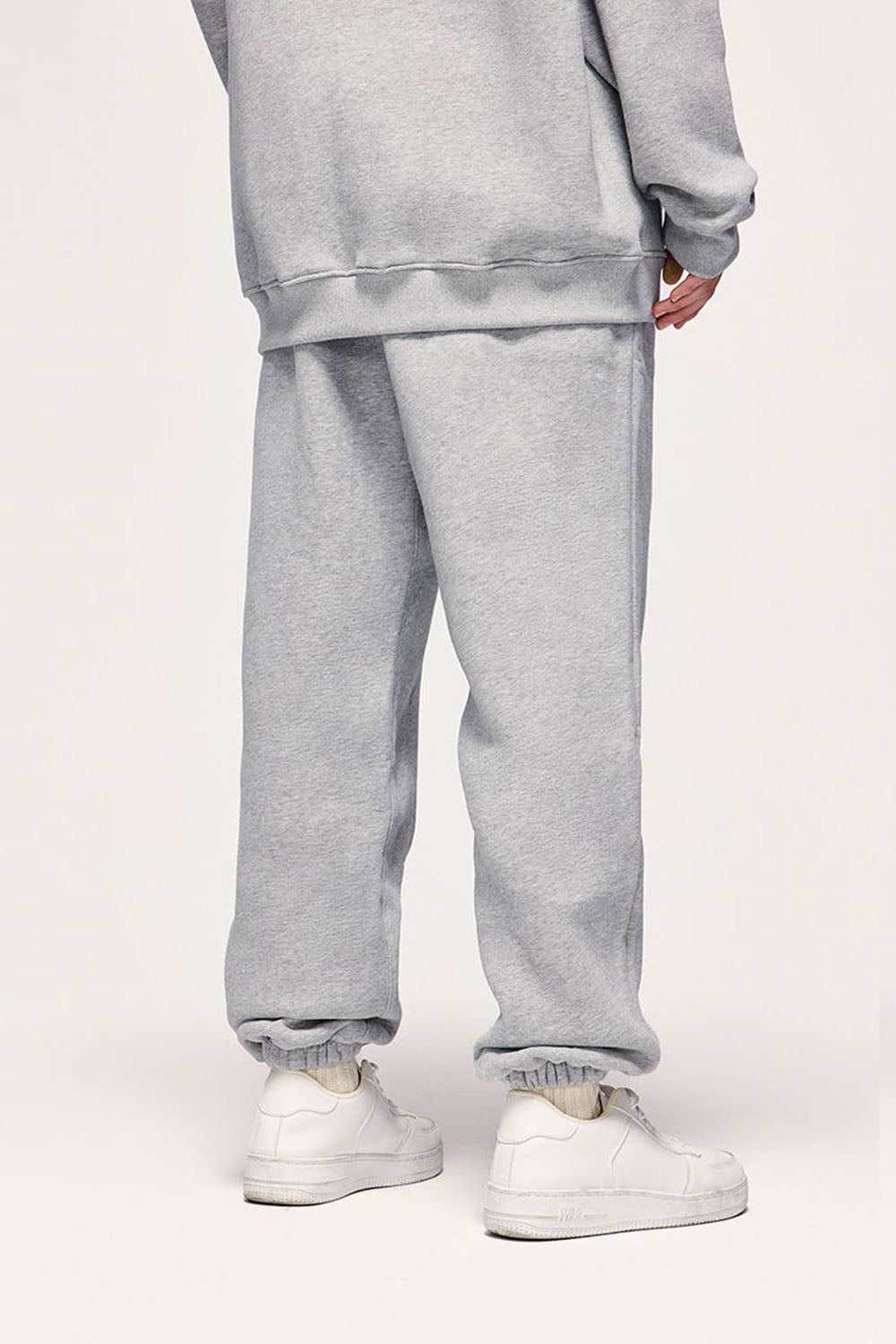 Unisex 350g Heavyweight Fleece-Lined Multi-Color Joggers Casual Pants