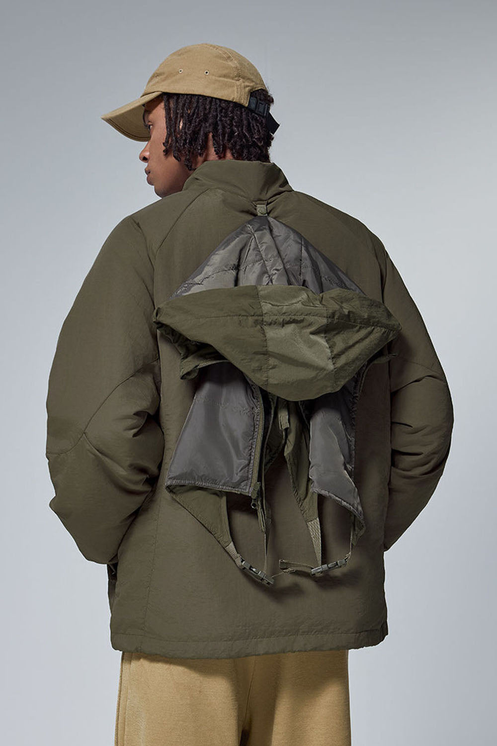 Men's 90 Down Waterproof Two-Piece Down Warm Jacket