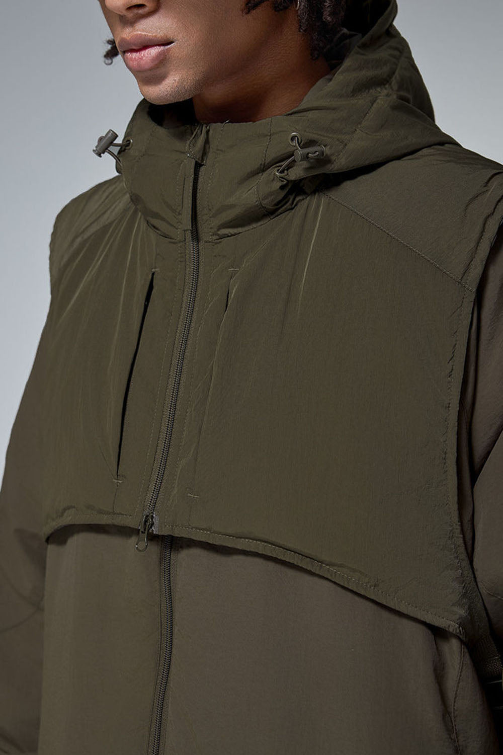Men's 90 Down Waterproof Two-Piece Down Warm Jacket
