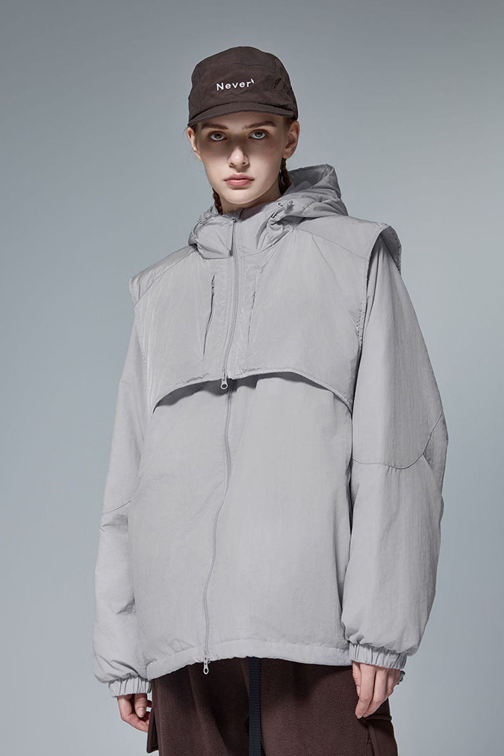 Men's 90 Down Waterproof Two-Piece Down Warm Jacket