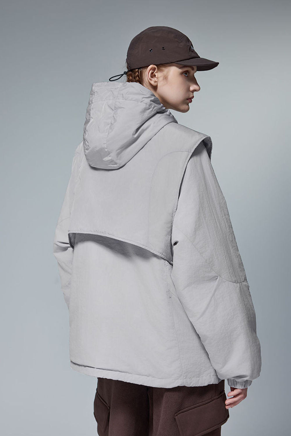 Men's 90 Down Waterproof Two-Piece Down Warm Jacket