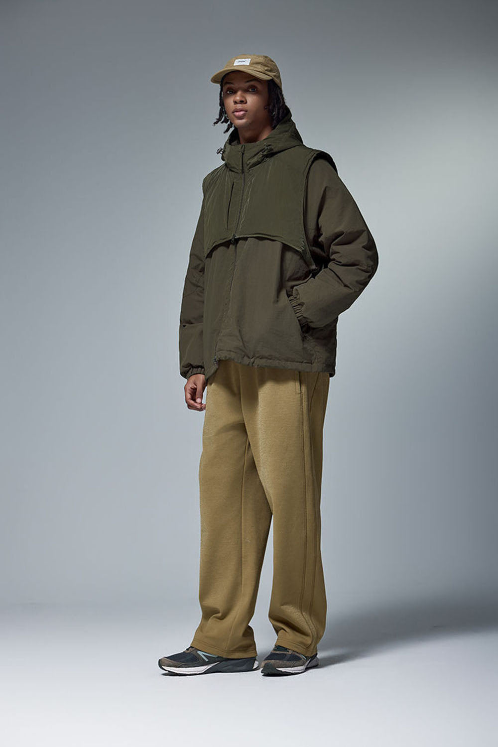 Men's 90 Down Waterproof Two-Piece Down Warm Jacket