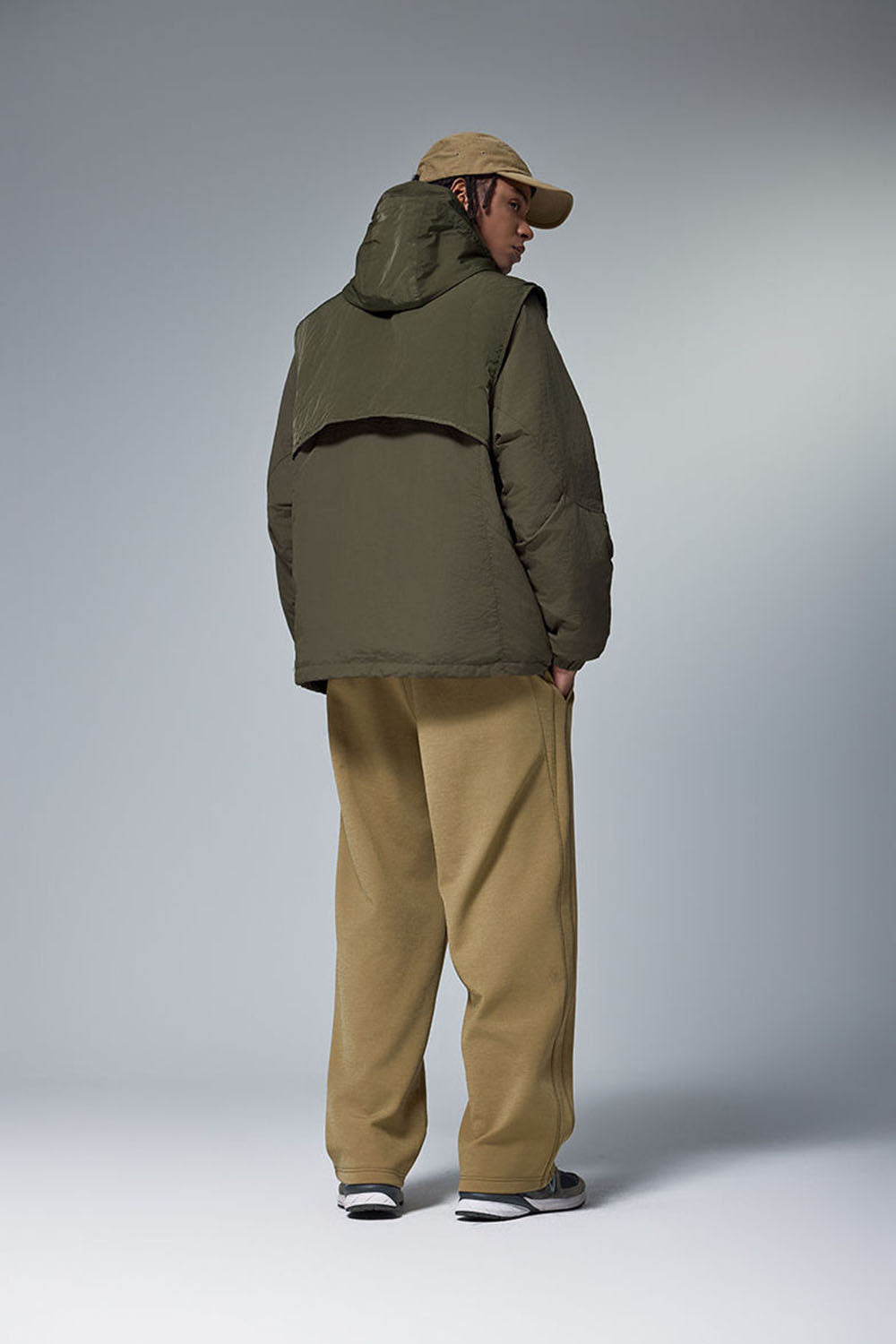 Men's 90 Down Waterproof Two-Piece Down Warm Jacket