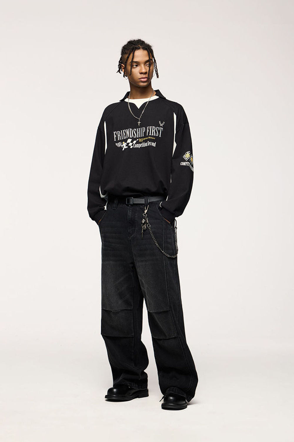 3D Print Sports Long T-Shirt Vintage Long Sleeve