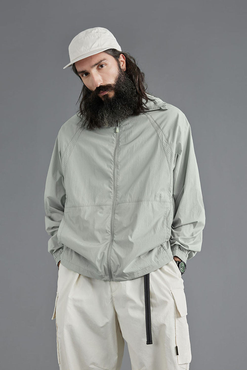 UPF 100 Lightweight Sun Protection Hooded Jacket