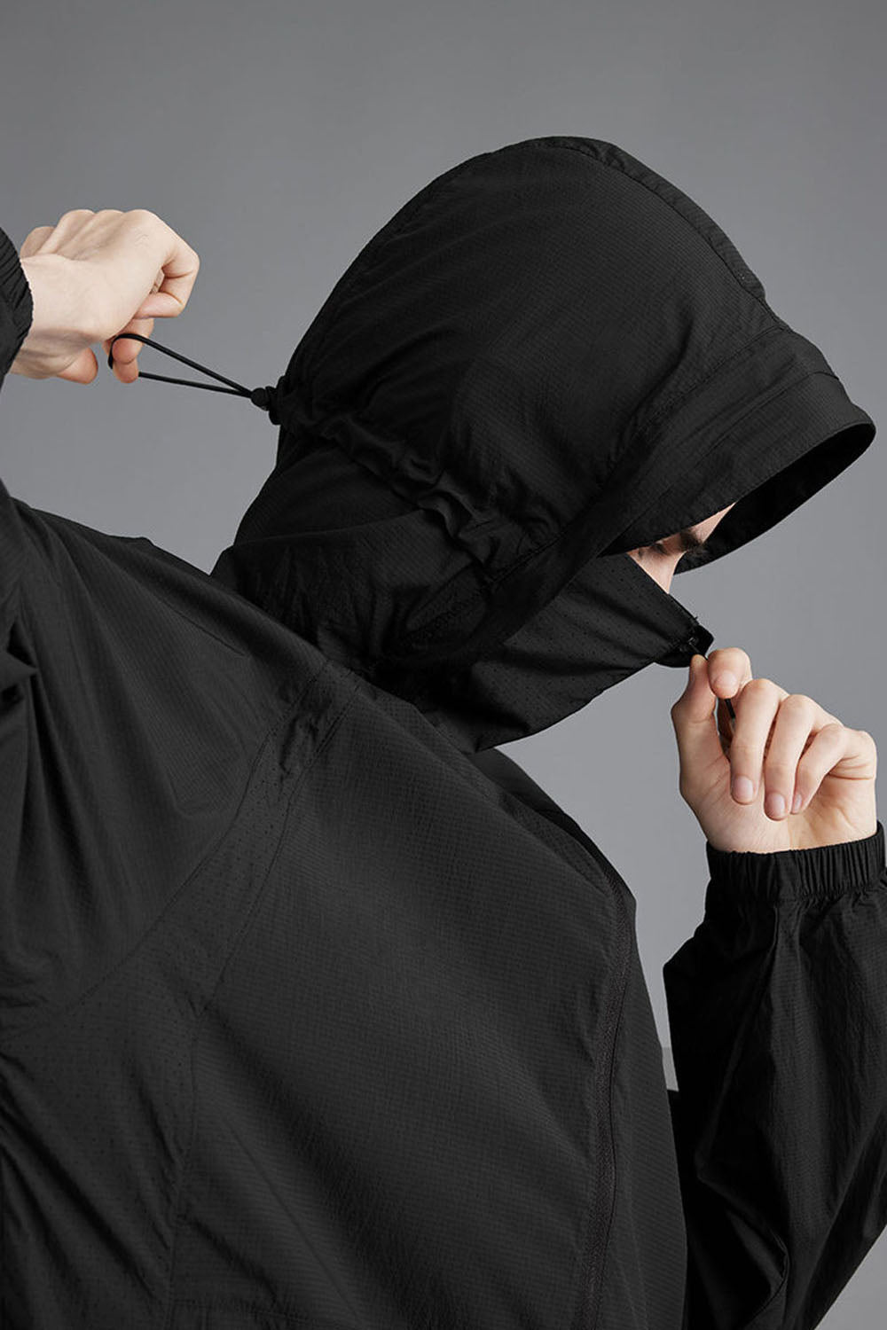 UPF 100 Lightweight Sun Protection Hooded Jacket