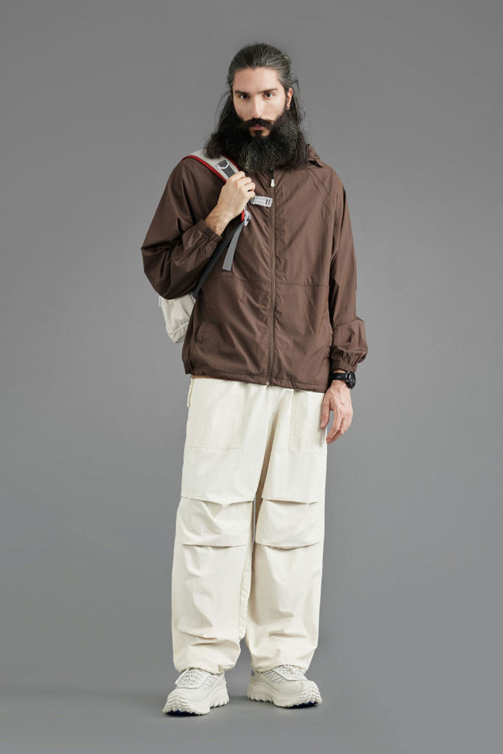 Triple-Protection Utility Cargo Pants in Solid Color