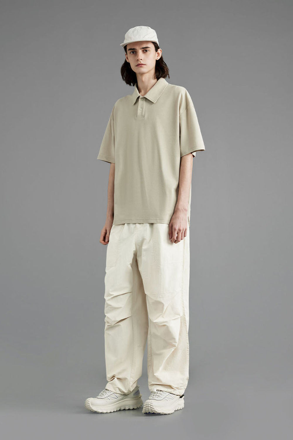 Triple-Protection Utility Cargo Pants in Solid Color