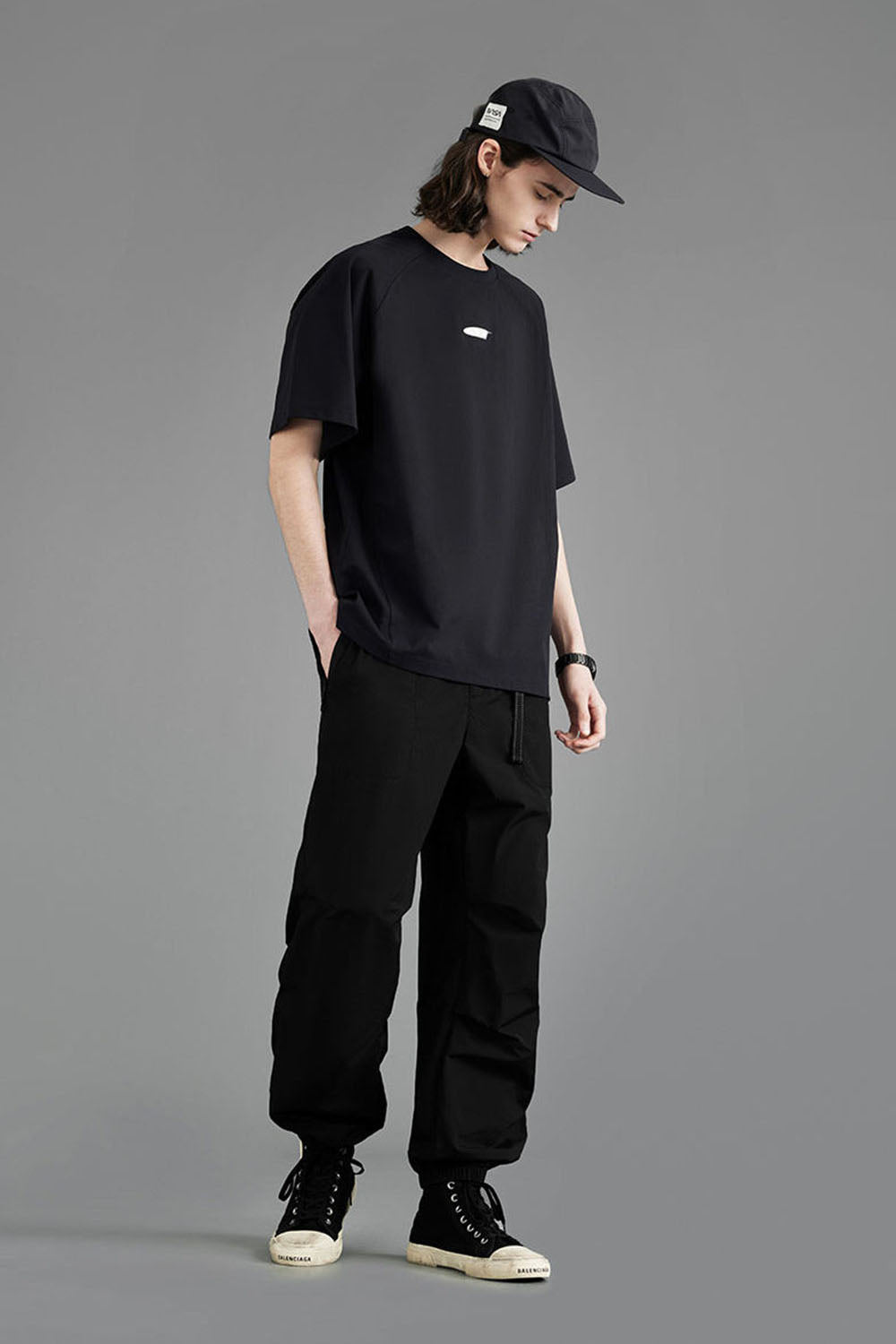 Triple-Protection Utility Cargo Pants in Solid Color