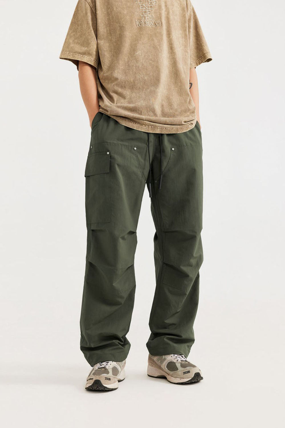 Moisture-Wicking Straight-Leg Logging Pants