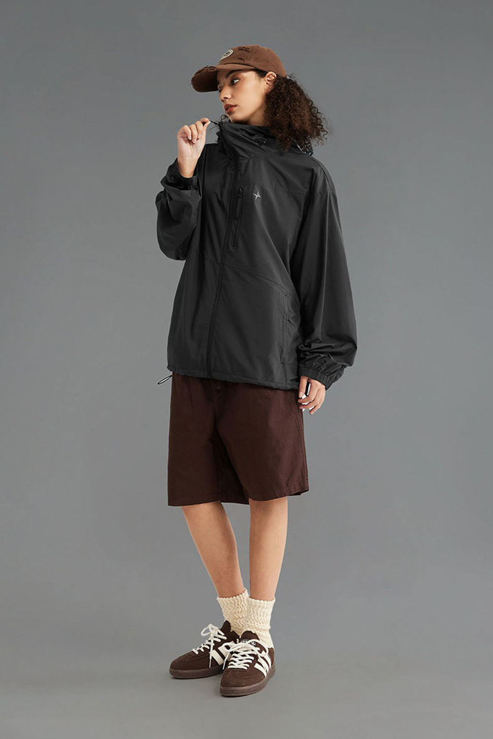 Women's Cooling UPF50+ Sun Protection Hooded Sports Jacket