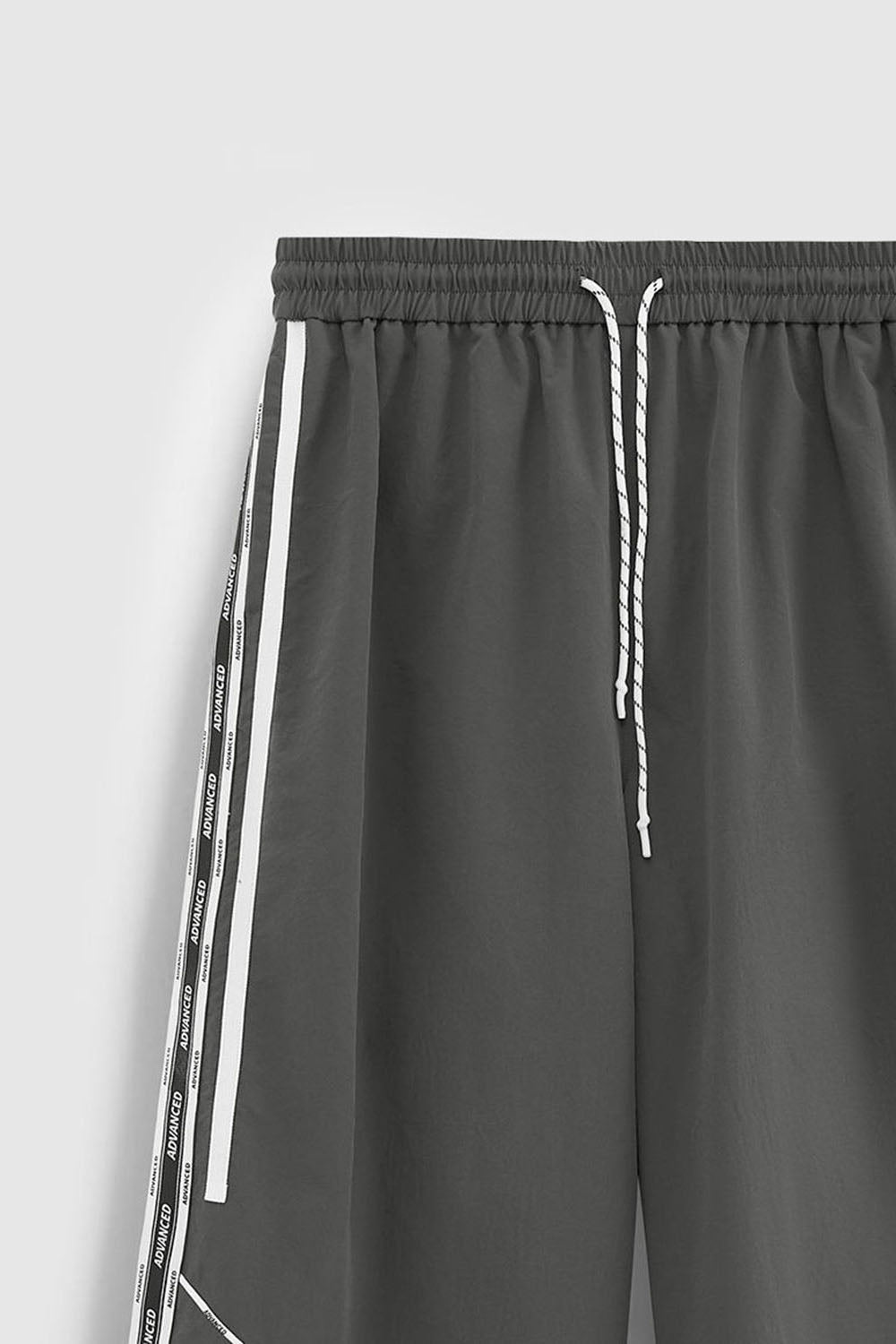 Tailored Print Patchwork Wide-Leg Pants in Vintage Casual Style