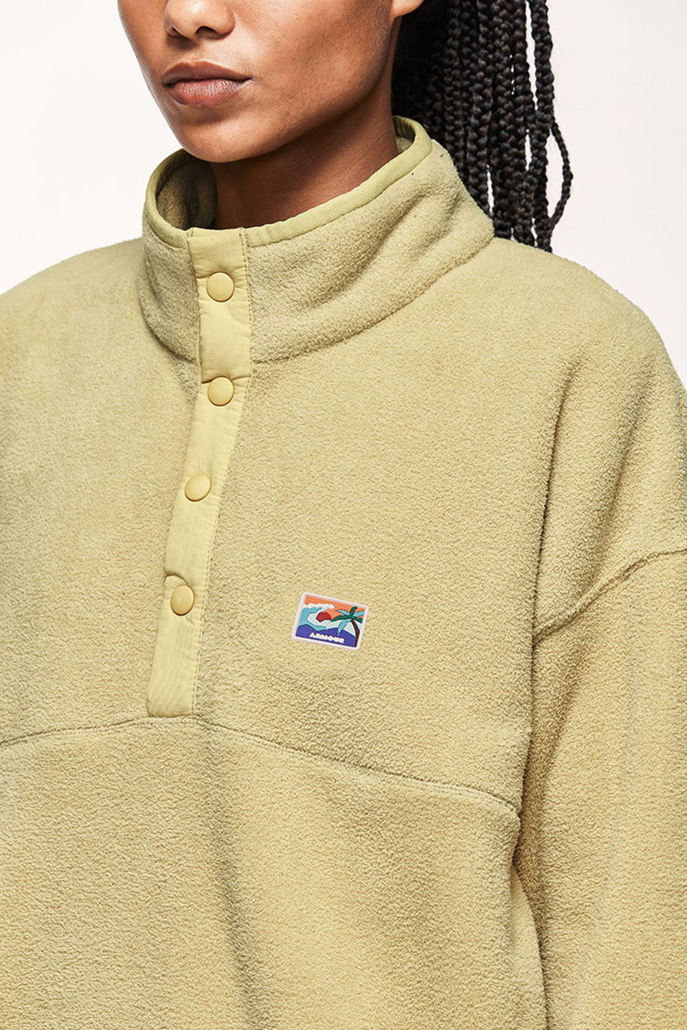 Thick 320g Pile Fleece Warm Pullover Sweatshirt: Loose-Fit Top