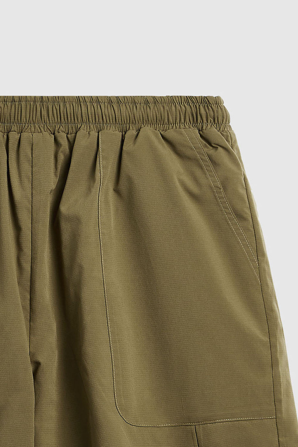 Reversible Utility Shorts: Streetwear Loose Basic Casual Mid-Length Shorts