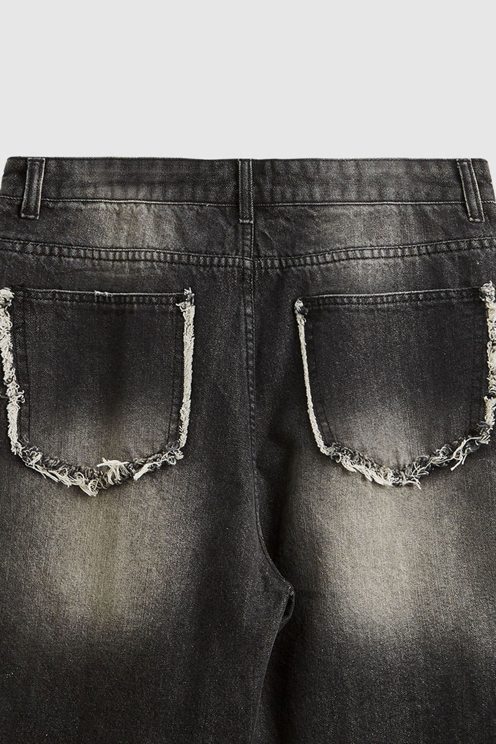 Hip-Hop Ripped Denim Capri Shorts: Street Style Distressed Jean Shorts for Men