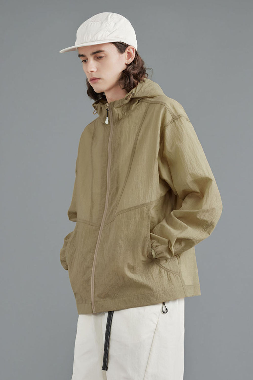 Outdoor Mosquito-Repellent Casual Jacket: Loose-Fit Men's Top