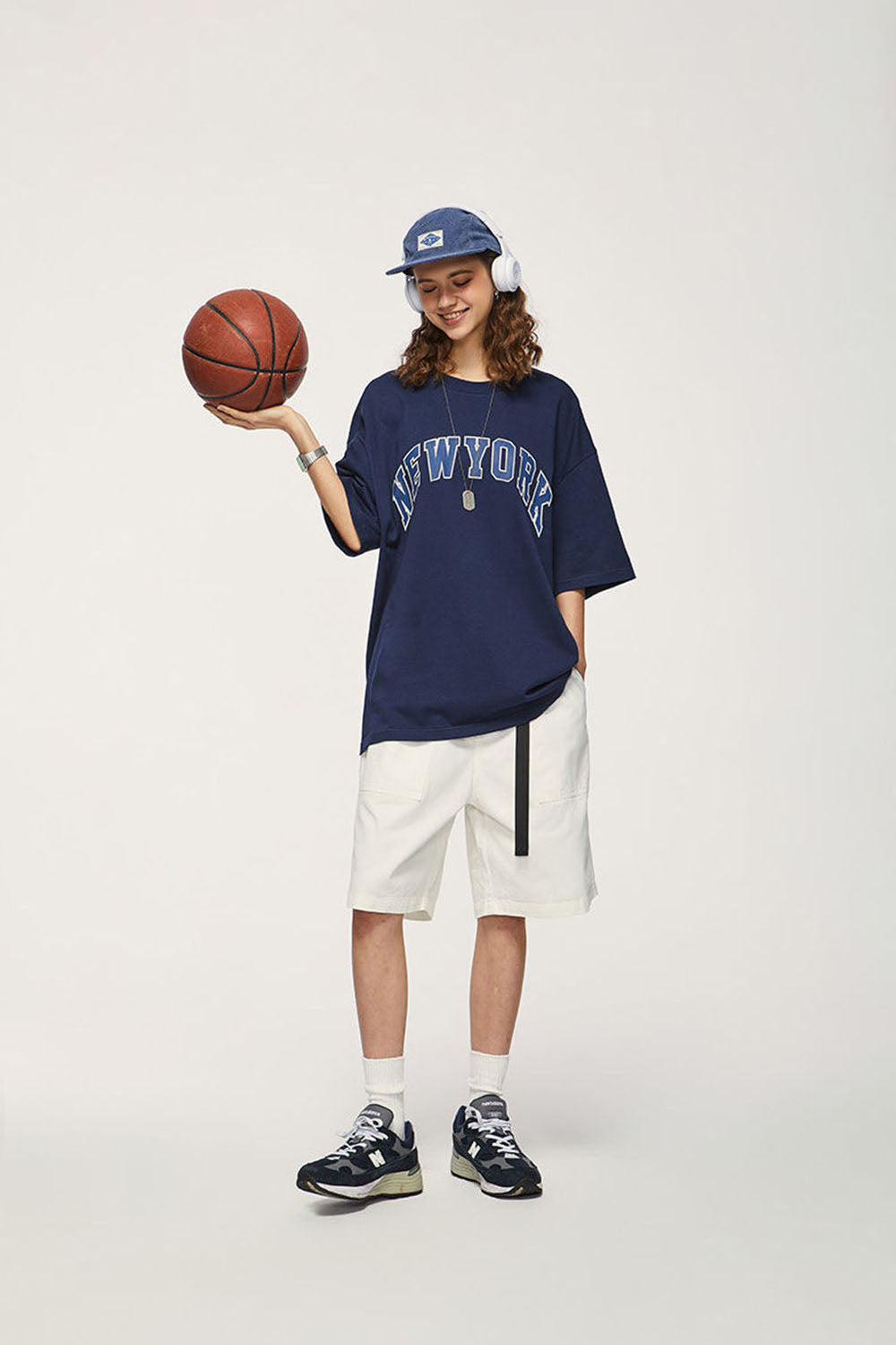 Wide-Leg Workwear Shorts