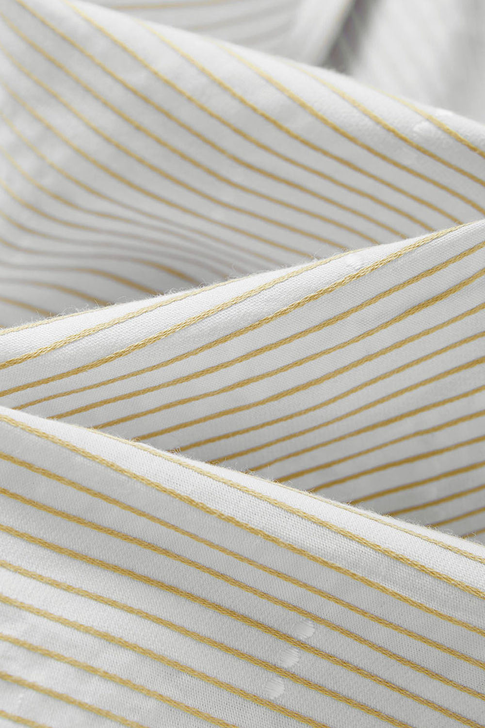 Light Blue Vertical Stripe Jacquard Shirt