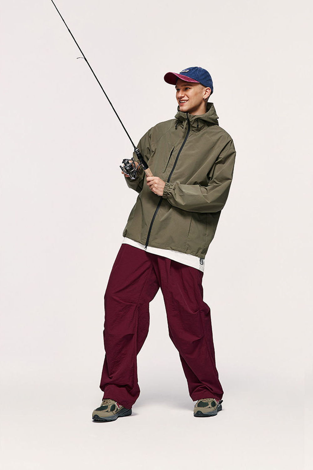 Street Loose Vintage Paratrooper Pants Unisex Wide Leg Casual Straight-Leg Trousers