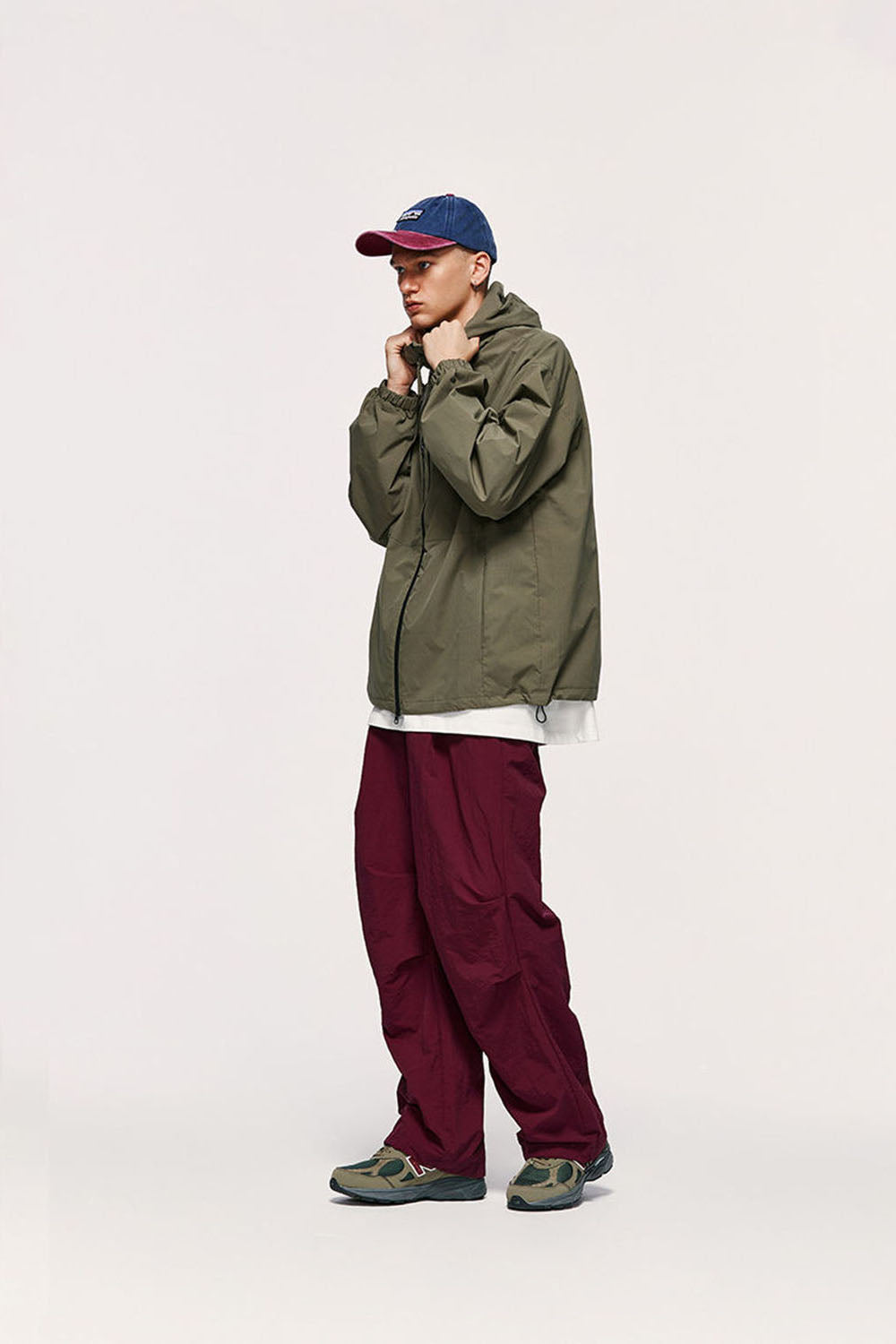 Street Loose Vintage Paratrooper Pants Unisex Wide Leg Casual Straight-Leg Trousers