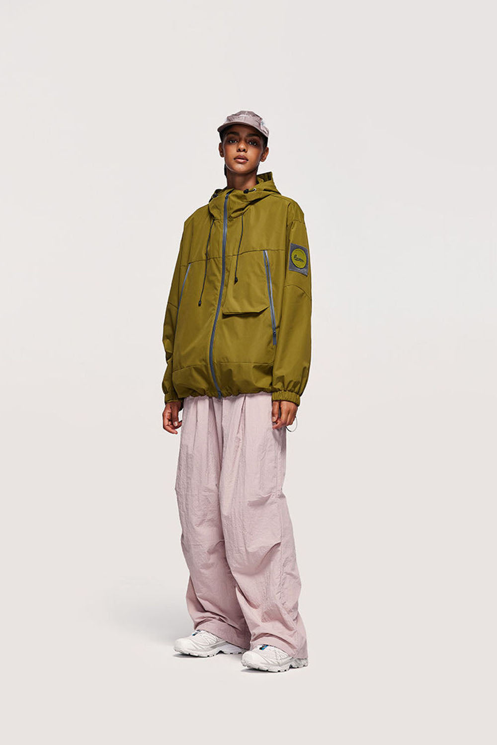 Street Loose Vintage Paratrooper Pants Unisex Wide Leg Casual Straight-Leg Trousers