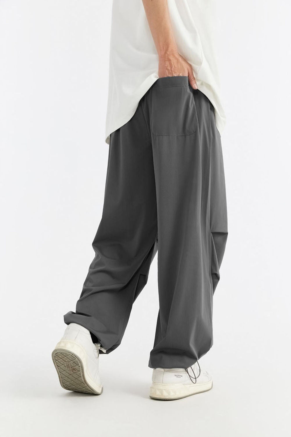 Cooling Parachute Fabric Casual Pants for Men