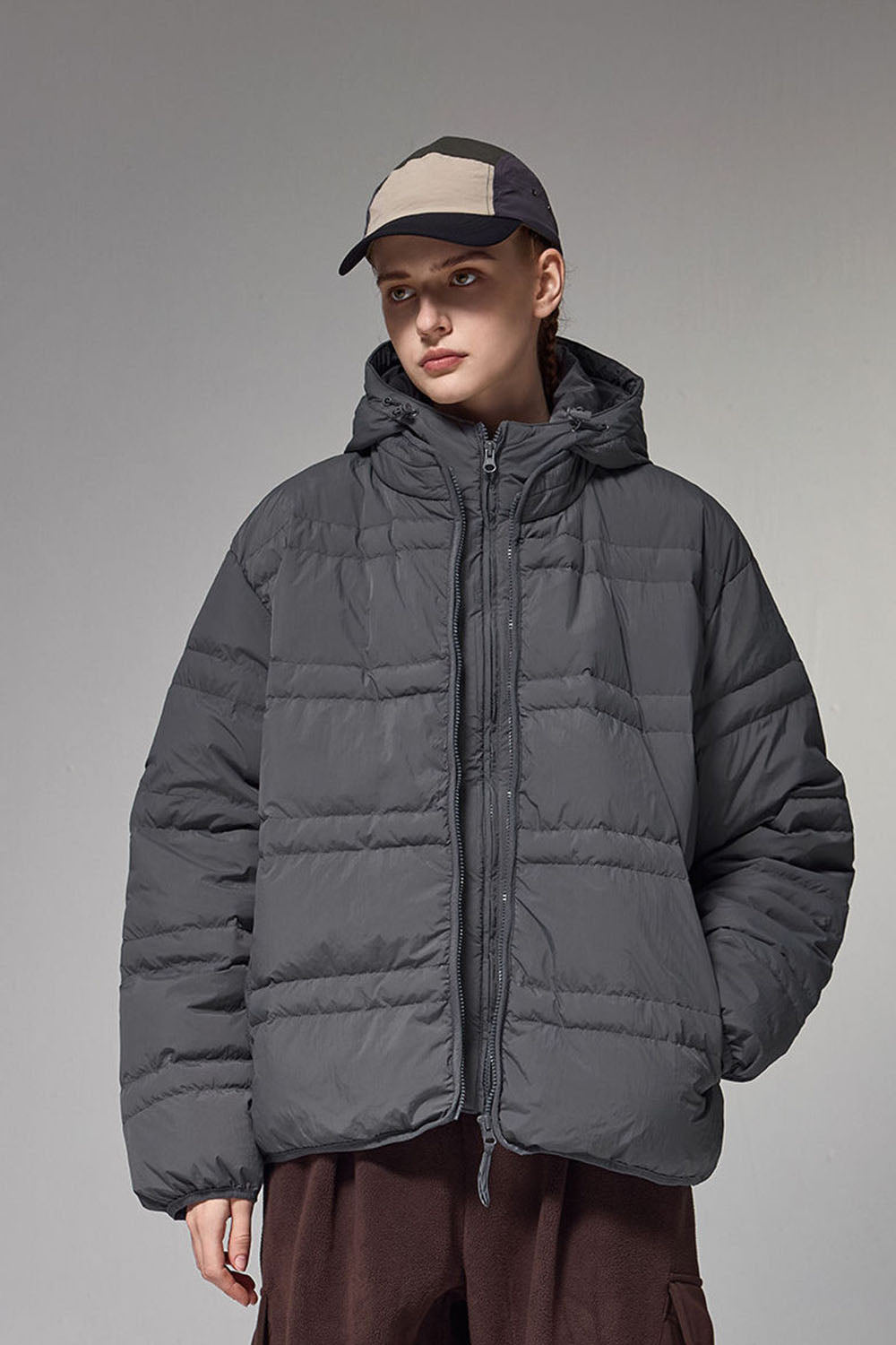 3M Water-Resistant Removable Down Warm Loose Jacket