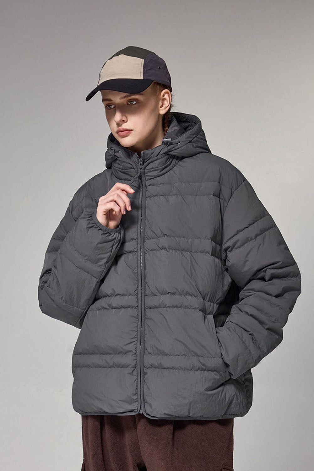 3M Water-Resistant Removable Down Warm Loose Jacket