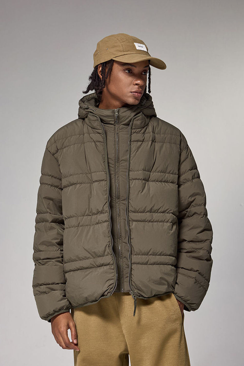 3M Water-Resistant Removable Down Warm Loose Jacket