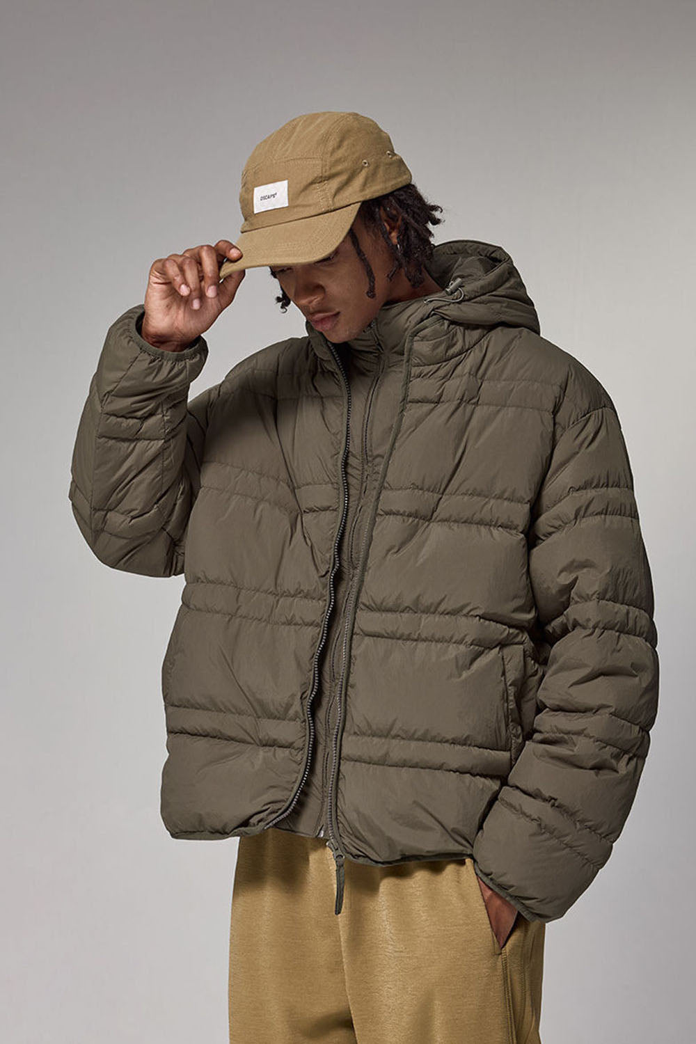 3M Water-Resistant Removable Down Warm Loose Jacket