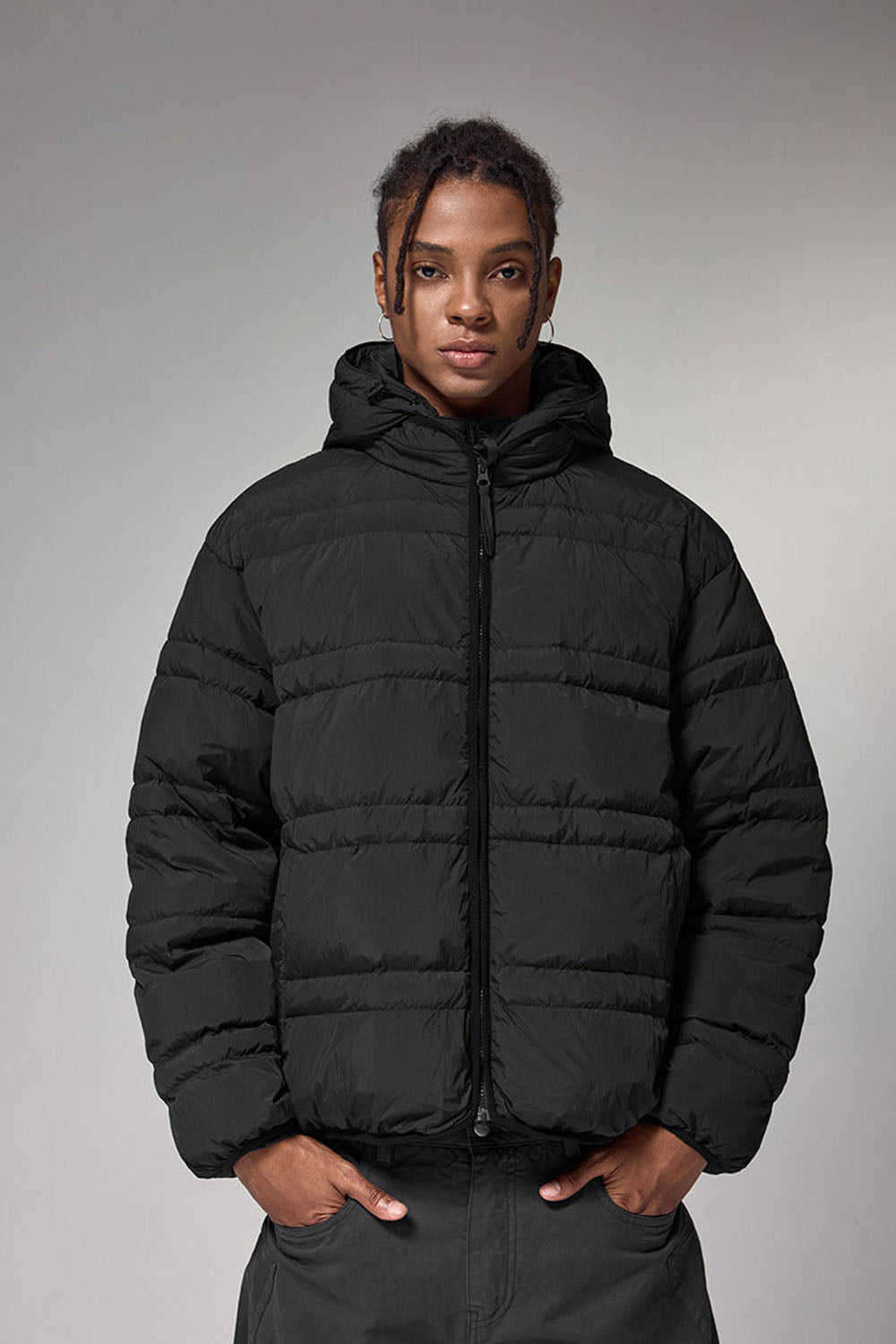 3M Water-Resistant Removable Down Warm Loose Jacket