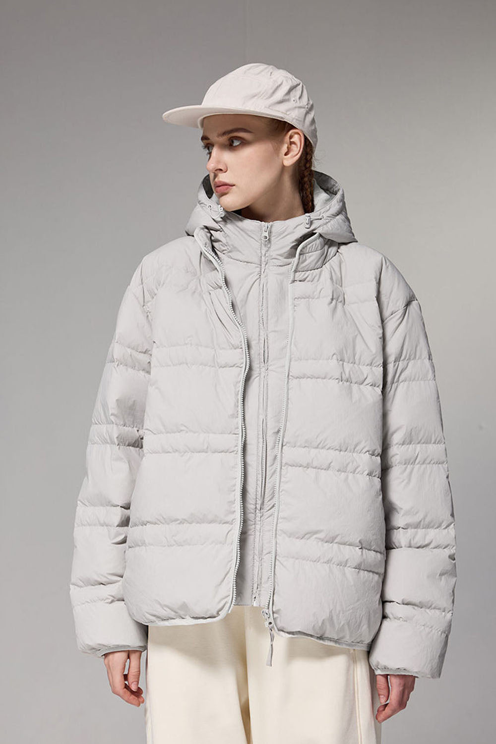 3M Water-Resistant Removable Down Warm Loose Jacket