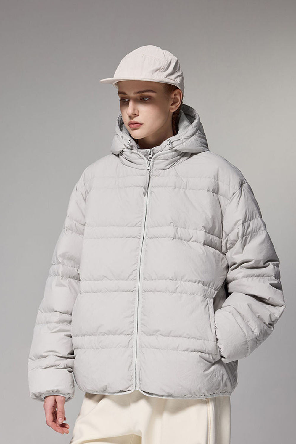 3M Water-Resistant Removable Down Warm Loose Jacket