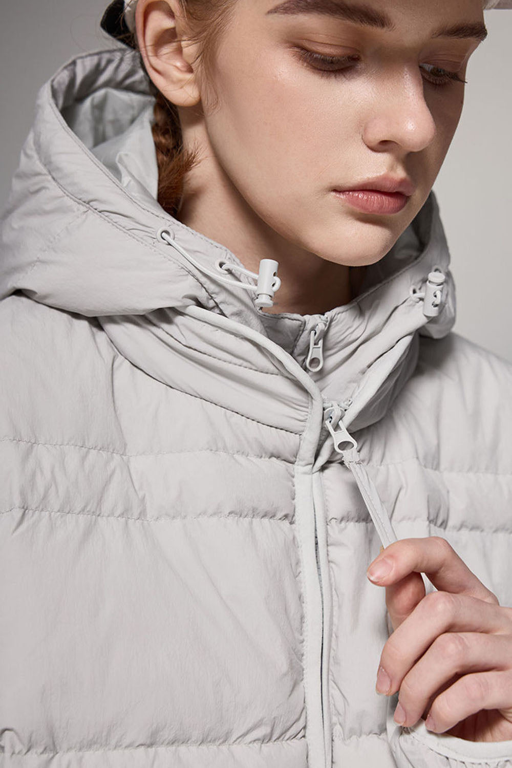 3M Water-Resistant Removable Down Warm Loose Jacket