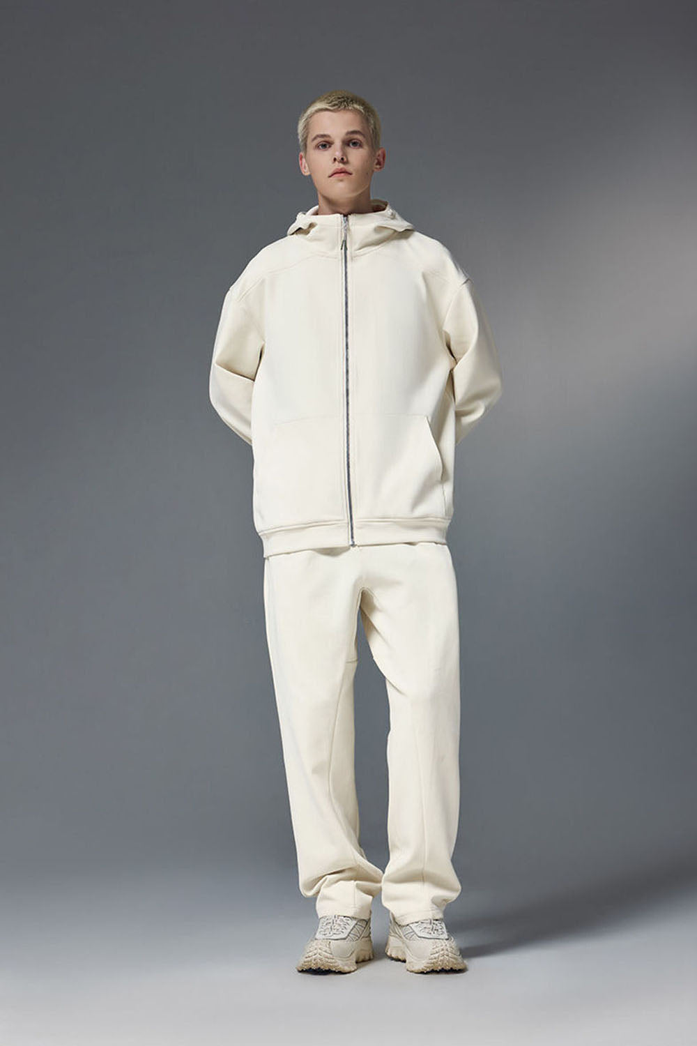 Smart Thermal Control Fleece Joggers, 380g for Leisure and Sport