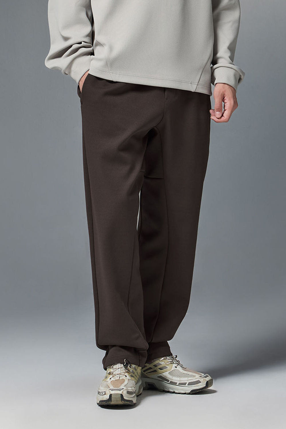 Smart Thermal Control Fleece Joggers, 380g for Leisure and Sport