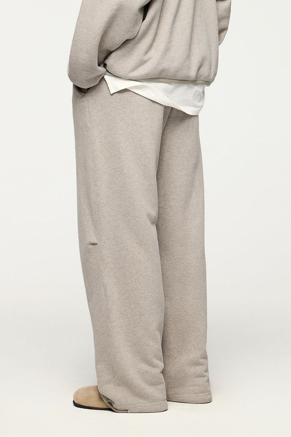 Straight-Leg Fleece Track Pants, 365g: Comfort for Sport and Leisure