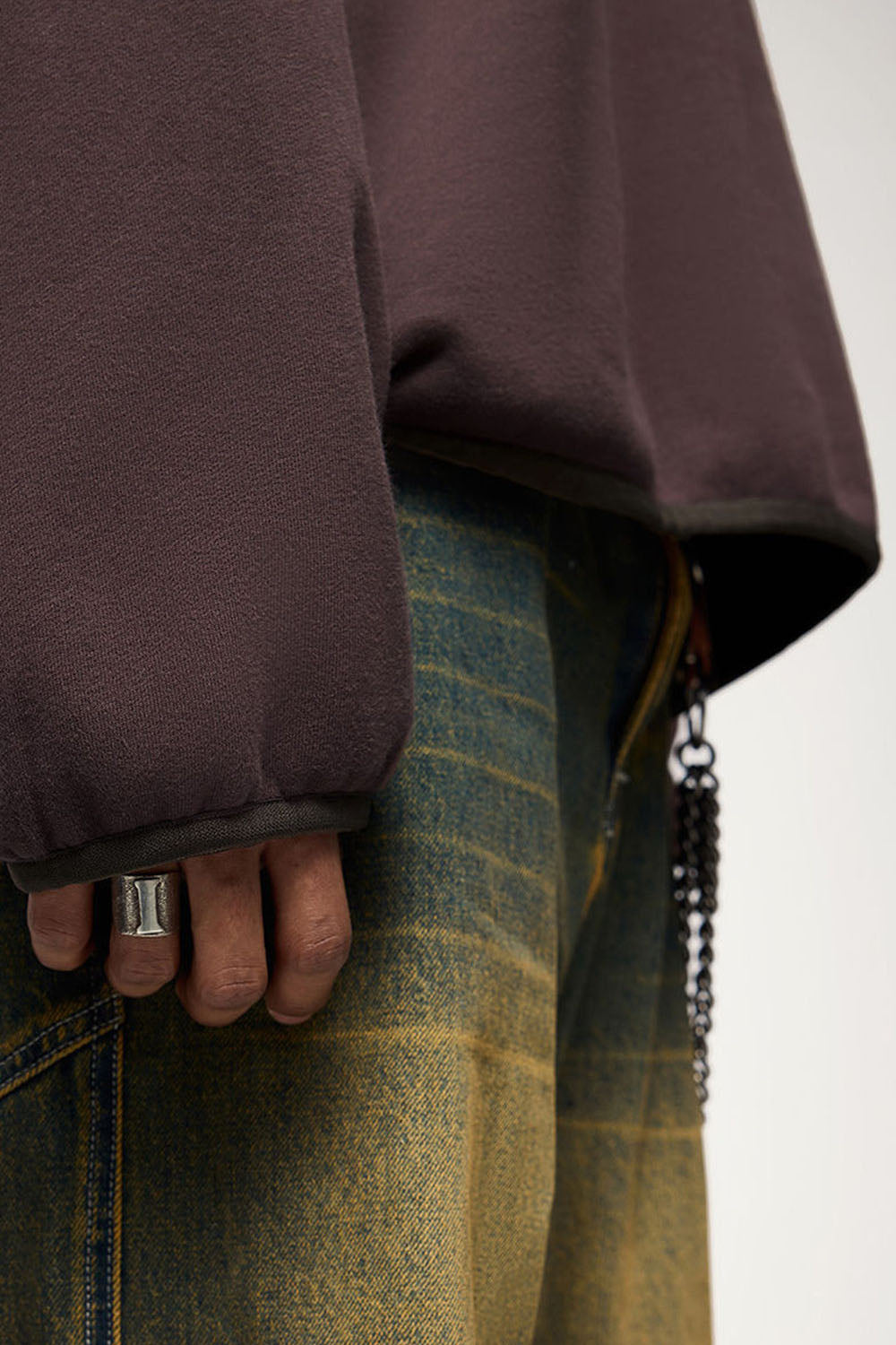 Hooded Fleece Sweatshirt: Casual Loose Pullover