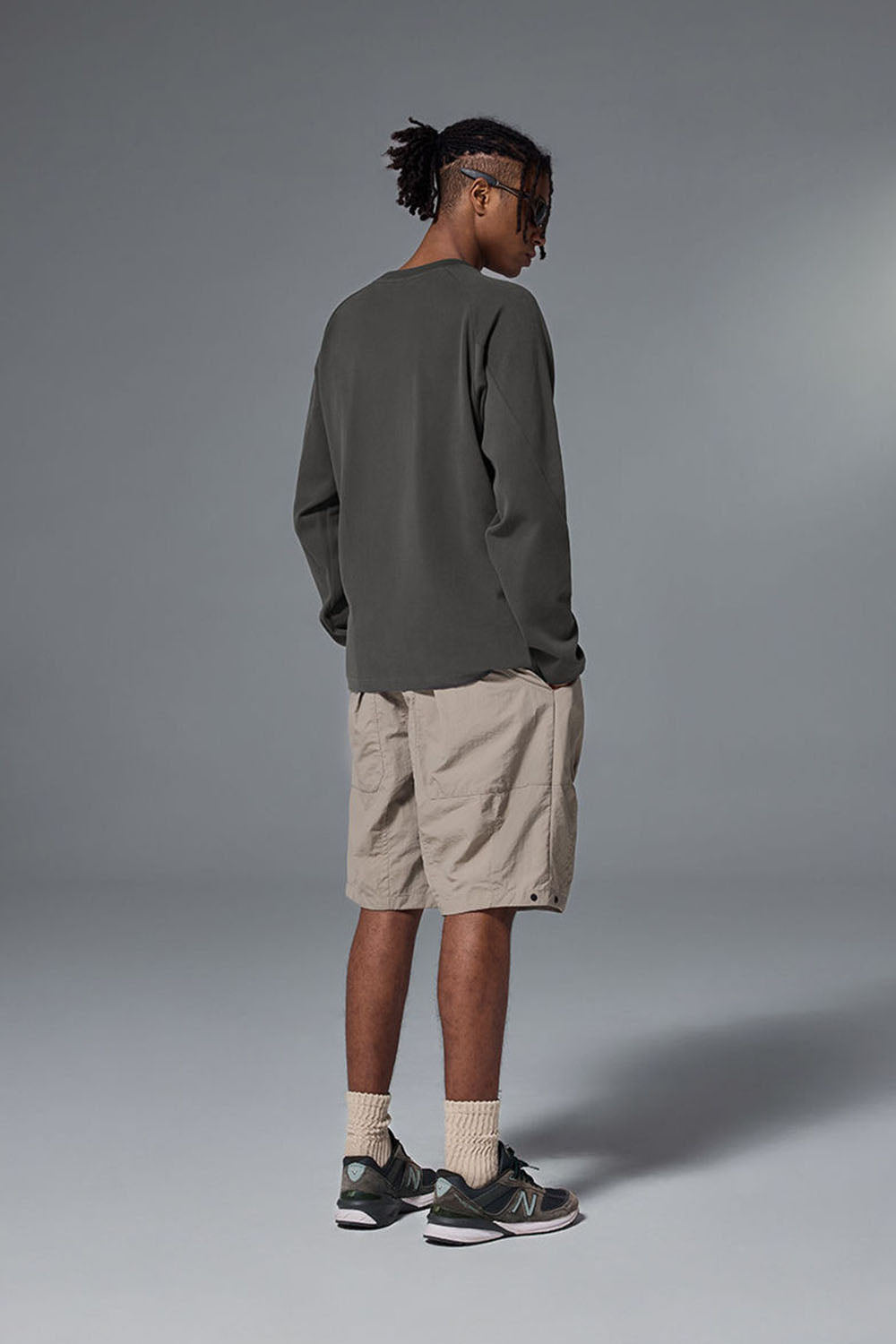 Double-Sided Velvet Crew Neck Long Sleeve T-Shirt: Sport Outdoor Wear