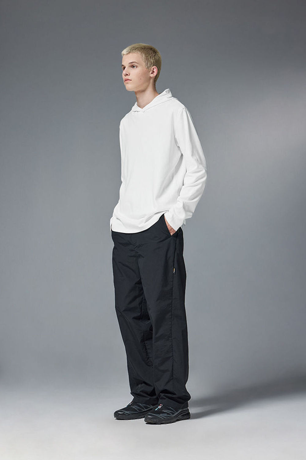 Double-Sided Velvet Hooded Long Sleeve Sweatshirt: Lightweight Sport Outdoor Top