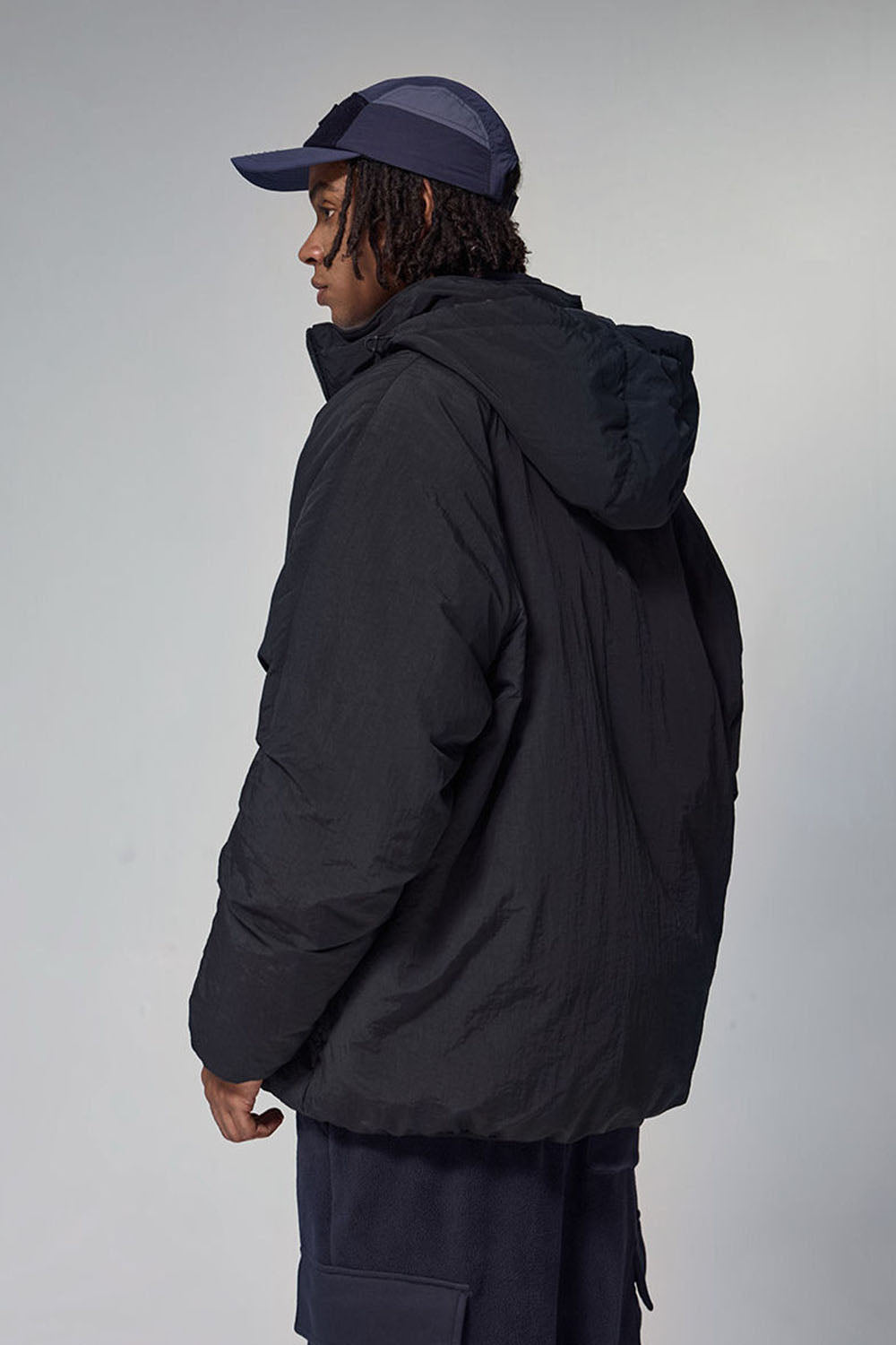 Triple Protection Lightweight Down Jacket with 90% Down Fill and High Collar